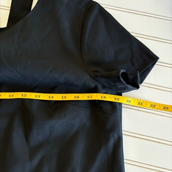 Banana Republic knot dressy blouse size Medium petite MP - Picture 8 of 9